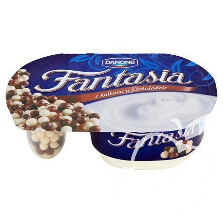 Fantasia jogurt kremowy ze zbożwymi kulkami w czekoladzie (100g)