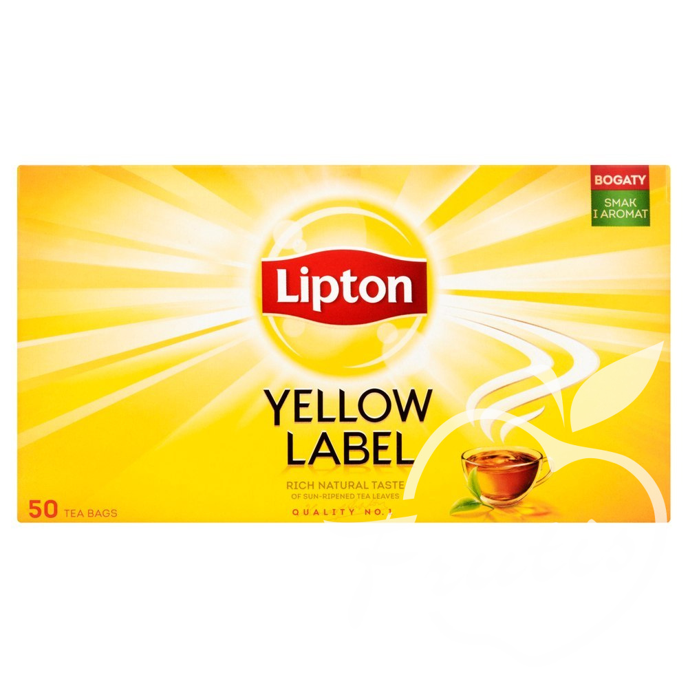 Herbata Lipton Yellow Label 50t