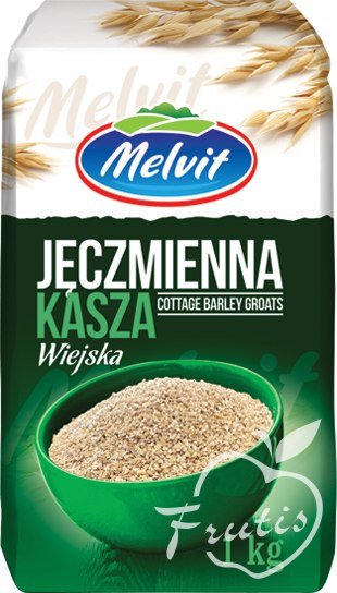 Melvit Kasza jęczmienna wiejska 1kg Melvit Kasza jęczmienna wiejska 1kg