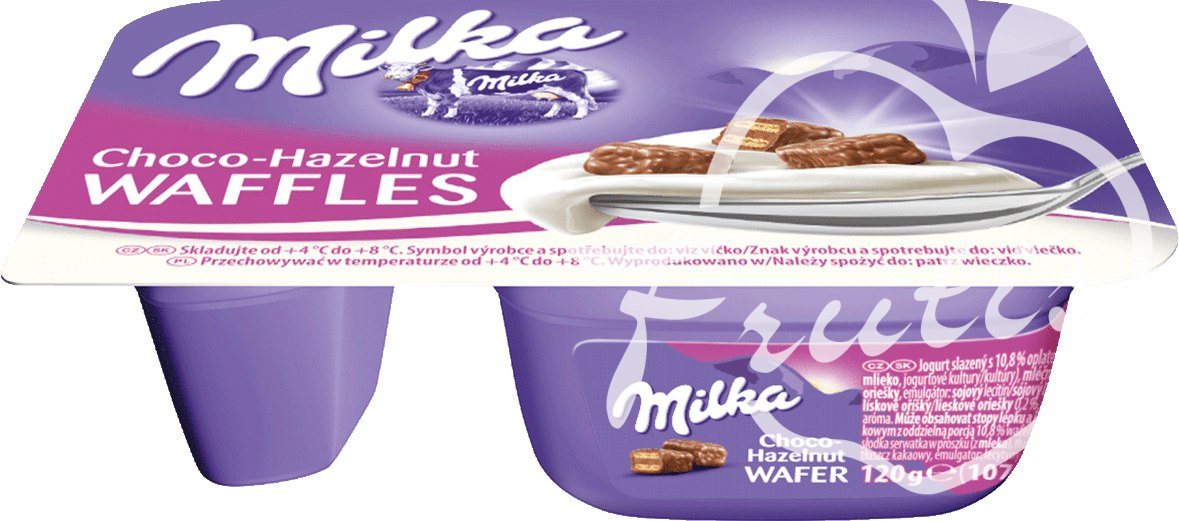 Milka jogurt waffle (120g)