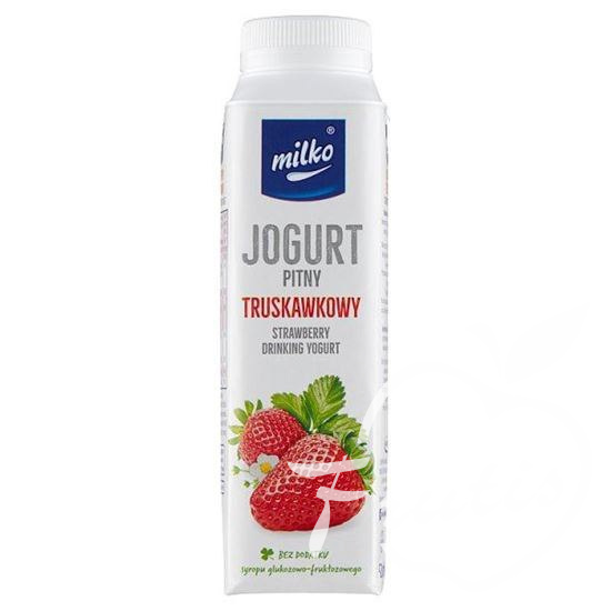 Milko jogurt pitny truskawkowy (330ml)