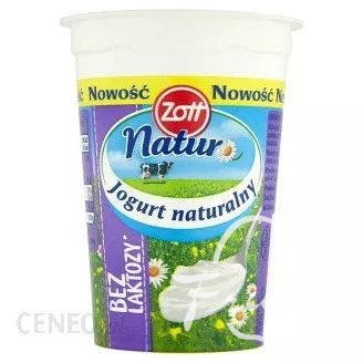 Zott jogurt naturalny bez laktozy (180g)