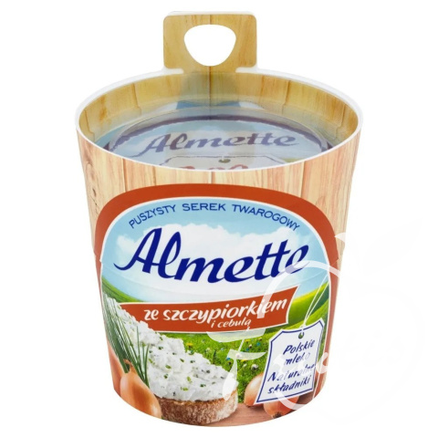 Almette serek ze szczypiorkiem i cebulą (150g)