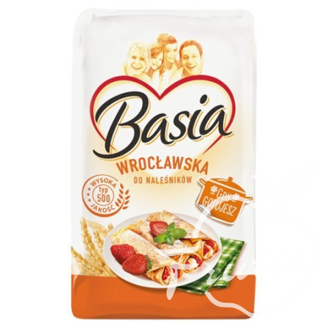 Basia Mąka Pszenna Wrocławska T500 1kg