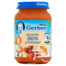 Gerber delikatny indyk w pomidorach (190g)