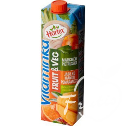 Hortex Vitamina marchew/pietruszka/jabłko/mango/pomarańcz 1L