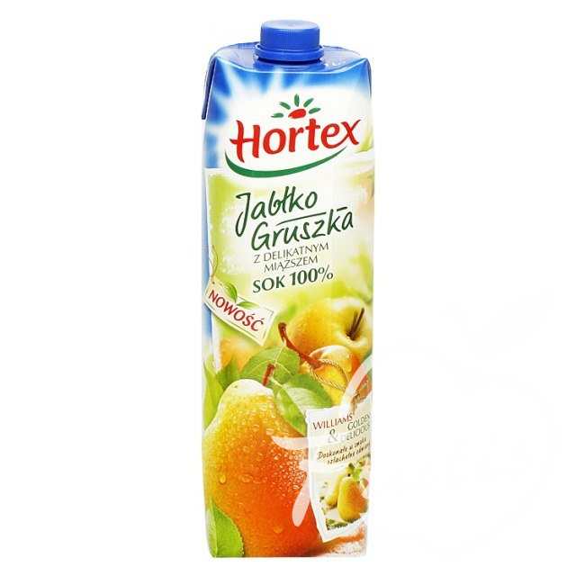 Hortex napój jabłko/gruszka 1L