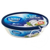 Lisner filety śledziowe w sosie jogurtowym (280g)