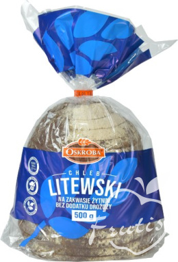 Oskroba chleb litewski krojony (500g)