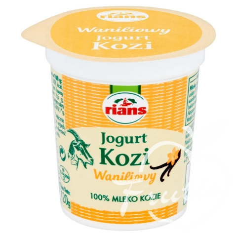 Rians jogurt kozi waniliowy (120g)