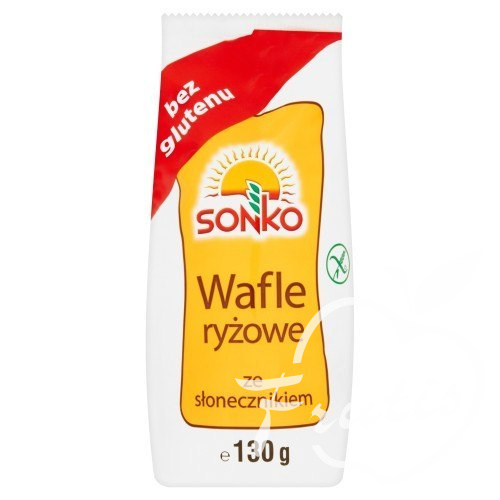 Sonko wafle ryżowe ze słonecznikiem (130g) Sonko wafle ryżowe ze słonecznikiem (130g)