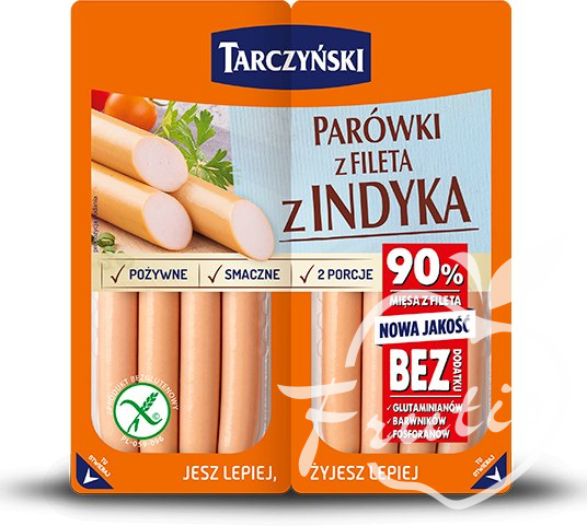 Tarczyński parówki z indyka (160g)