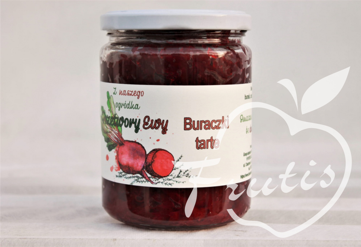 Domowe buraczki tarte (540ml) Domowe buraczki tarte (540ml)