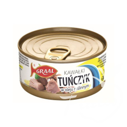 Graal tuńczyk w oleju roślinnym (170g)