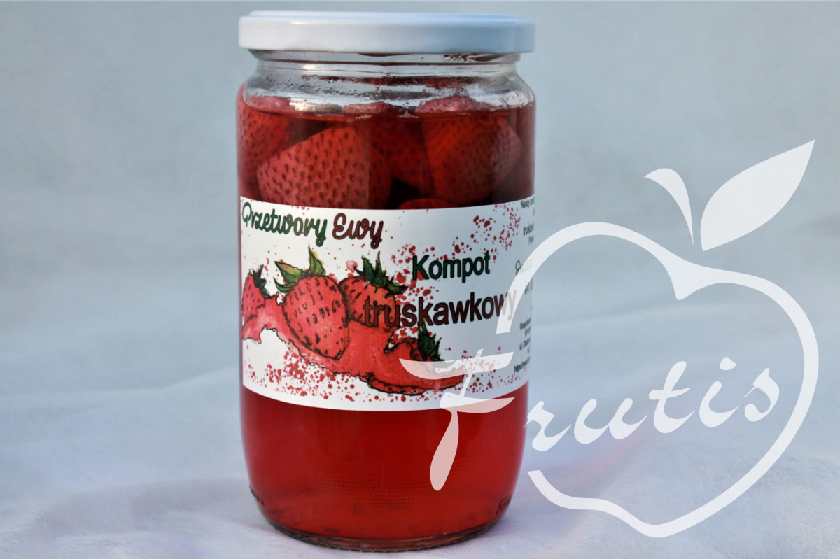Kompot truskawkowy (750ml) Kompot truskawkowy (750ml)
