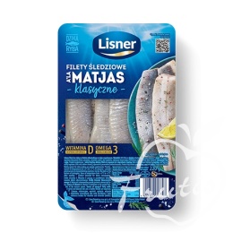Lisner filety śledziowe ala matjas (220g)
