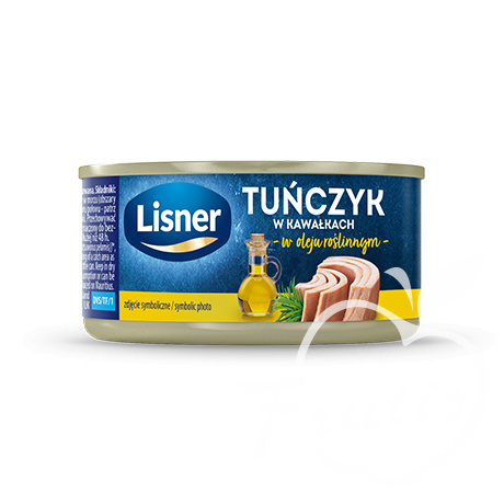 Lisner tuńczyk w oleju roślinnym (170g) Lisner tuńczyk w oleju roślinnym (170g)
