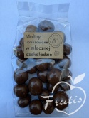 Maliny liofilizowane w mlecznej czekoladzie (200g)