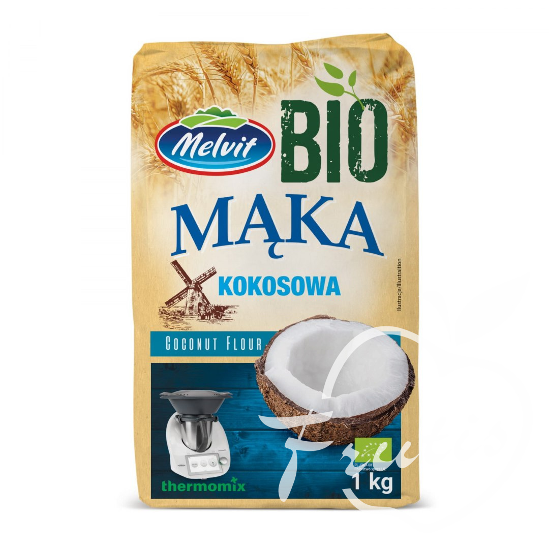 Melvit mąka kokosowa Bio (1kg)