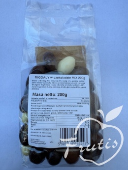 Migdały w czekoladzie mix (200g)