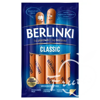 Morliny parówki berlinki classic (250g)