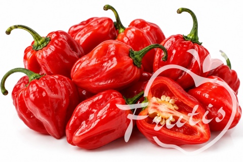 Papryczki Ostre Habanero Czerwone (100g)