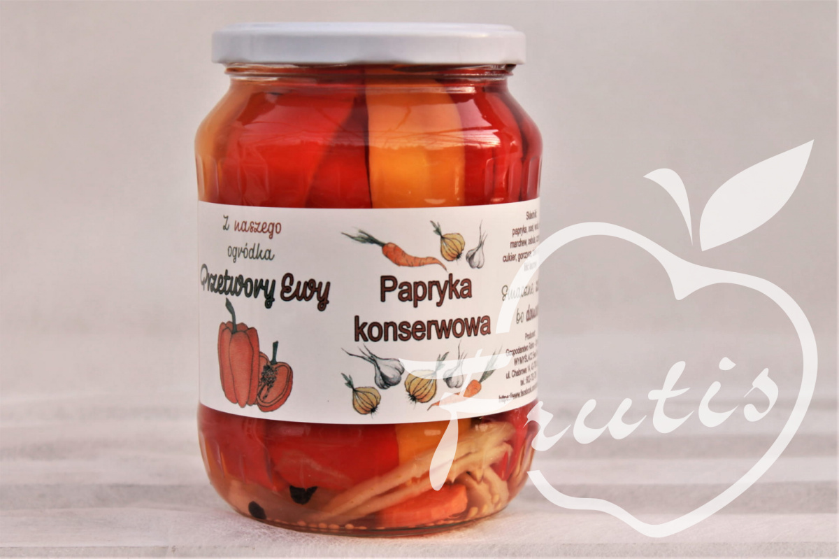 Papryka konserwowa (740ml) Papryka konserwowa (740ml)