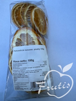 Pomarańcze suszone plastry (100g)