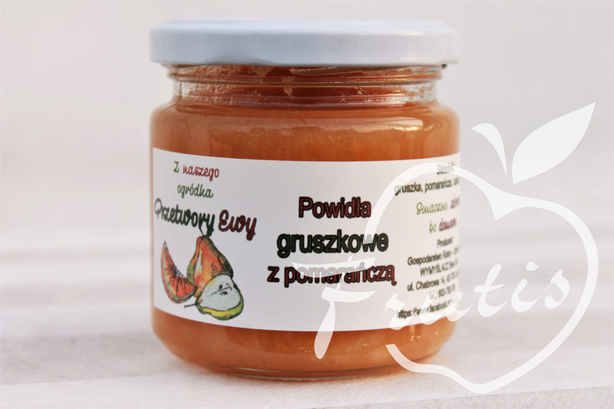 Powidła gruszkowe z pomarańczą (212ml) Powidła gruszkowe z pomarańczą (212ml)
