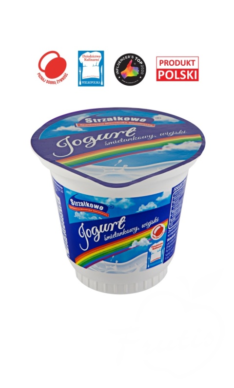 Strzałkowo jogurt śmietankowy wiejski (220 g)