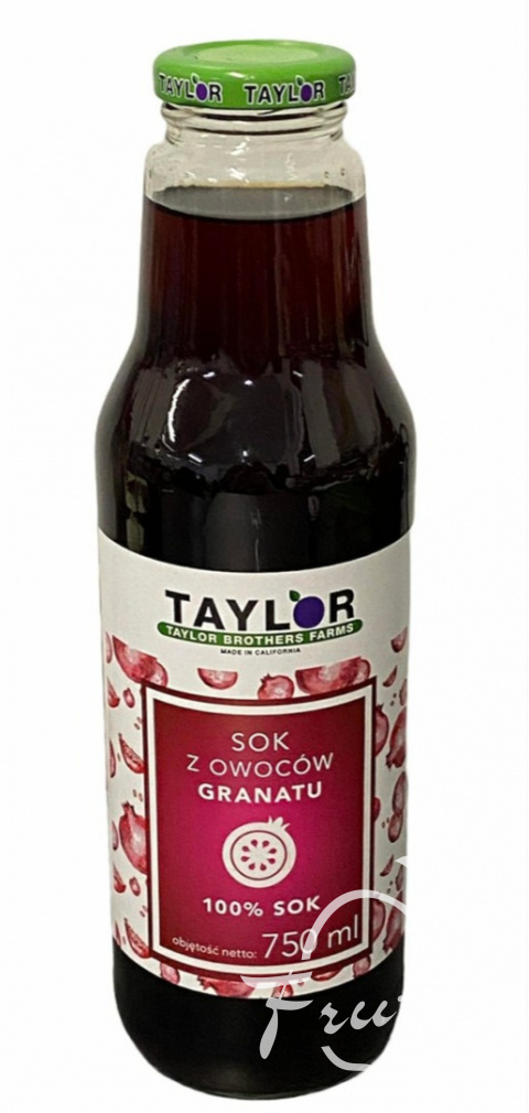 Taylor sok z owoców granatu 100% (750ml)