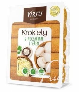 Virtu krokiety z pieczarkami i serem (400g)