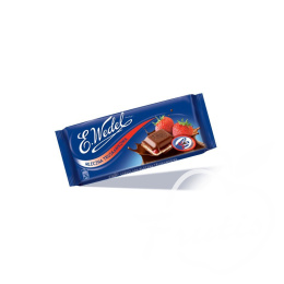 Wedel czekolada z nadzieniem truskawkowym (100g)