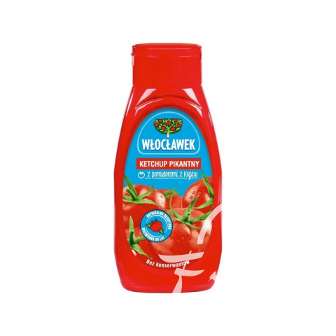 Włocławek ketchup pikantny (480g)