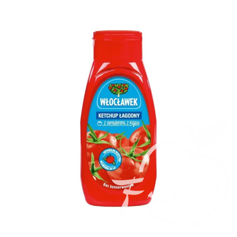 Włocławek ketchup łagodny (480g)